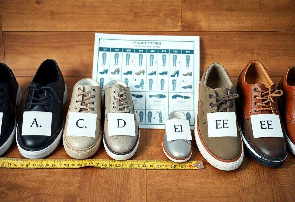 Shoe Width Letters Explained for the Ideal Fit