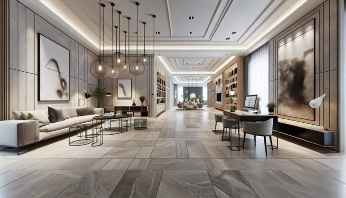 Sorrento Limestone for Stunning Dundee Textured Flooring