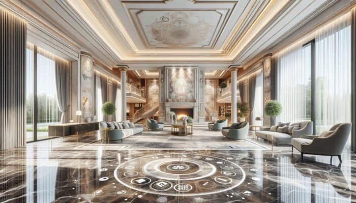 Marble Flooring for Luxury Homes in Midlothian: A Guide
