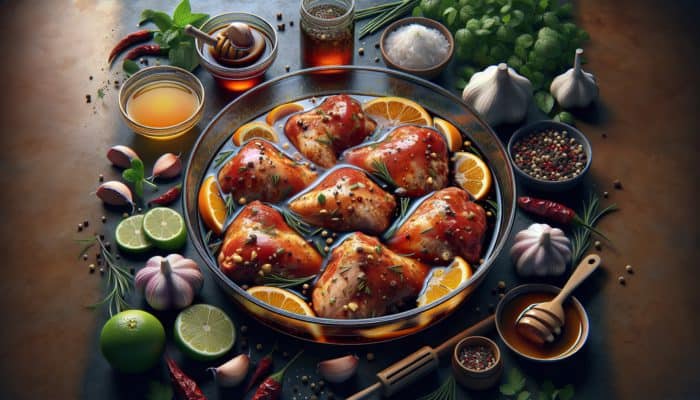 BBQ Chicken Thighs with Mango Salsa: A Flavorful Treat