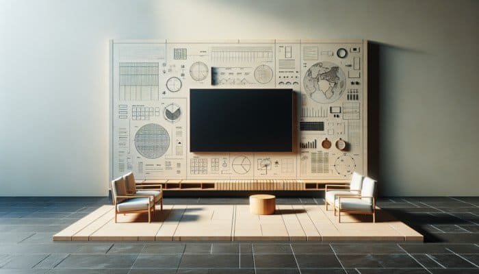 A minimalist room with cleared slate surfaces, furniture and decor removed for safe, efficient cleaning.