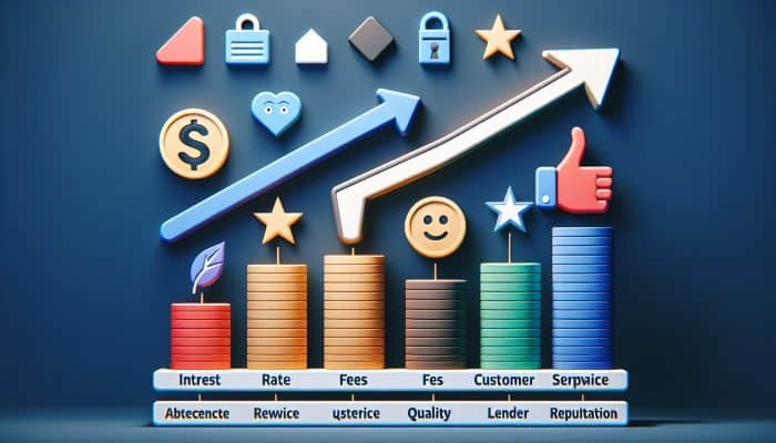 Debt Consolidation Loan Reviews and Ratings: UK Guide | DCL A comparison chart of loan ratings, showing interest rates, fees, customer service, and lender reputation in color-coded sections.